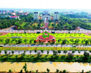 Cần bán đất trong khu trung tâm hành chính huyện mê linh 235m2 lô góc hàng cực vip